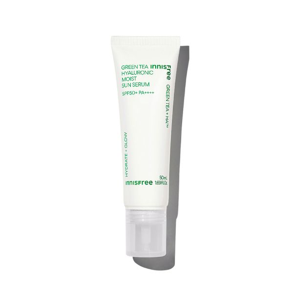 innisfree Green Tea Hyaluronic Moist Sun Serum SPF50+ PA++++ - 50ml
