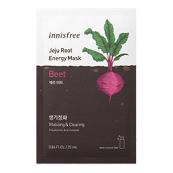 innisfree Jeju Root Energy Mask - Beet - 1pc