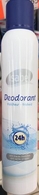 Déodorant fraîcheur 24h