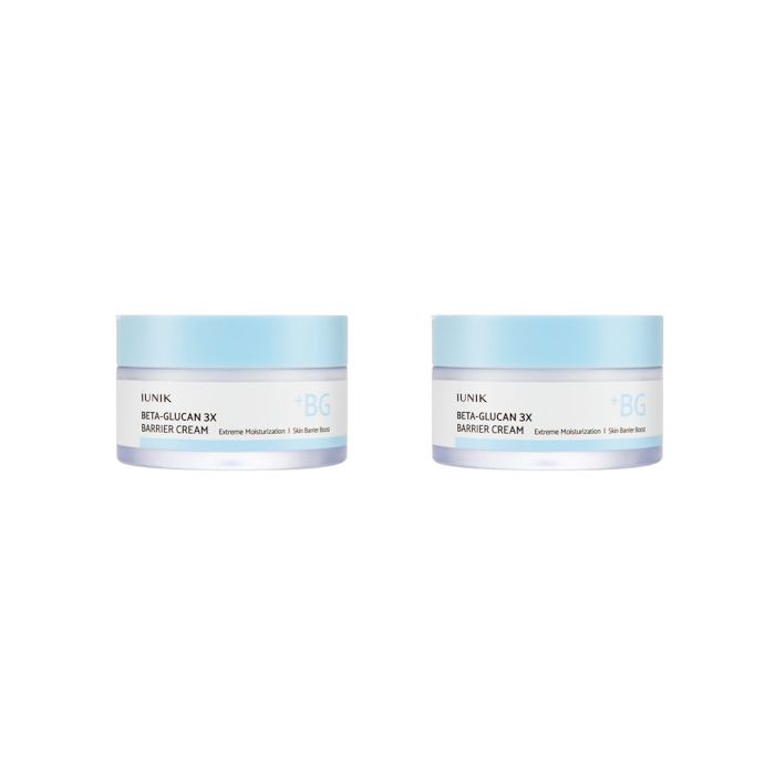 iUNIK Beta-Glucan 3X Barrier Cream - 50ml (2ea) Set