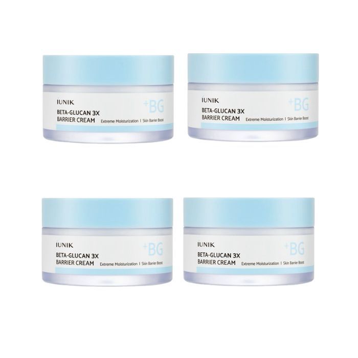 iUNIK Beta Glucan 3X Barrier Cream - 50ml (4ea) Set