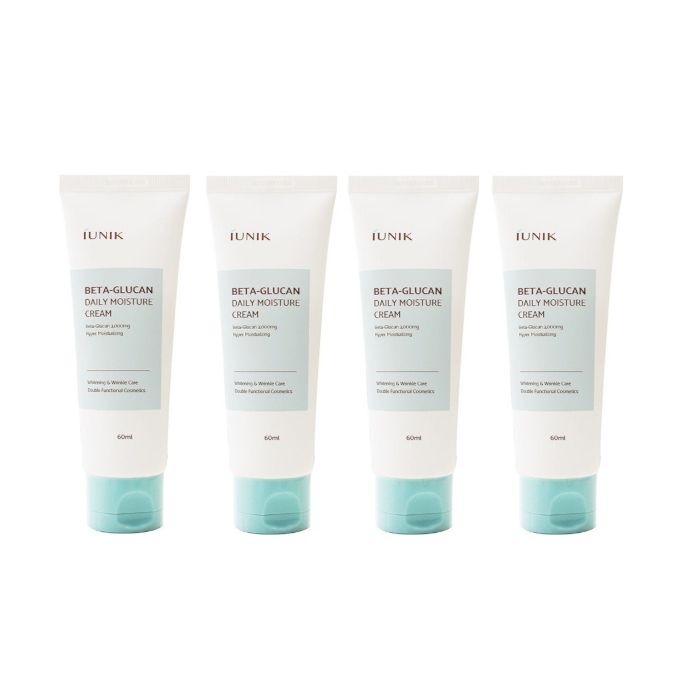iUNIK Beta Glucan Daily Moisture Cream - 60ml (4ea) Set