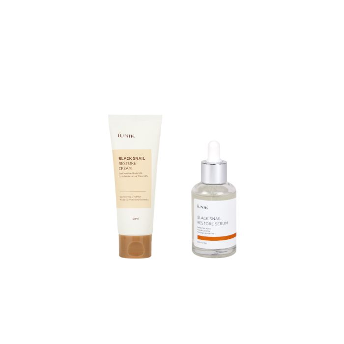 iUNIK Blackc Snail Restore Set