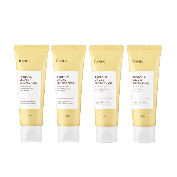 IUNIK Propolis Vitamin Sleeping Mask - 60ml (4ea) Set