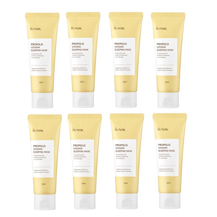 IUNIK Propolis Vitamin Sleeping Mask - 60ml (8ea) Set