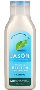 Jason Natural, Thickening Biotin + Hyaluronic Acid Shampoo,