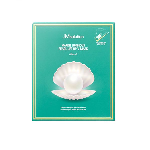 JMsolution Marine Luminous Pearl Lift-Up V Mask Pearl - 19g*10ea