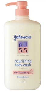 Johnson and Johnson Ph 5.5 Body Wash With Almond Oil