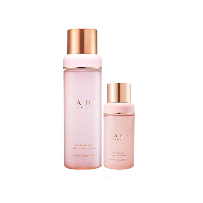 KAHI Wrinkle Bounce Collagen Mist Ampoule - 100ml (1ea) + 60ml (1ea) Set