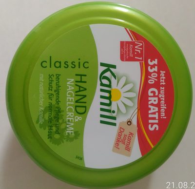 Hand & Nagelcreme classic