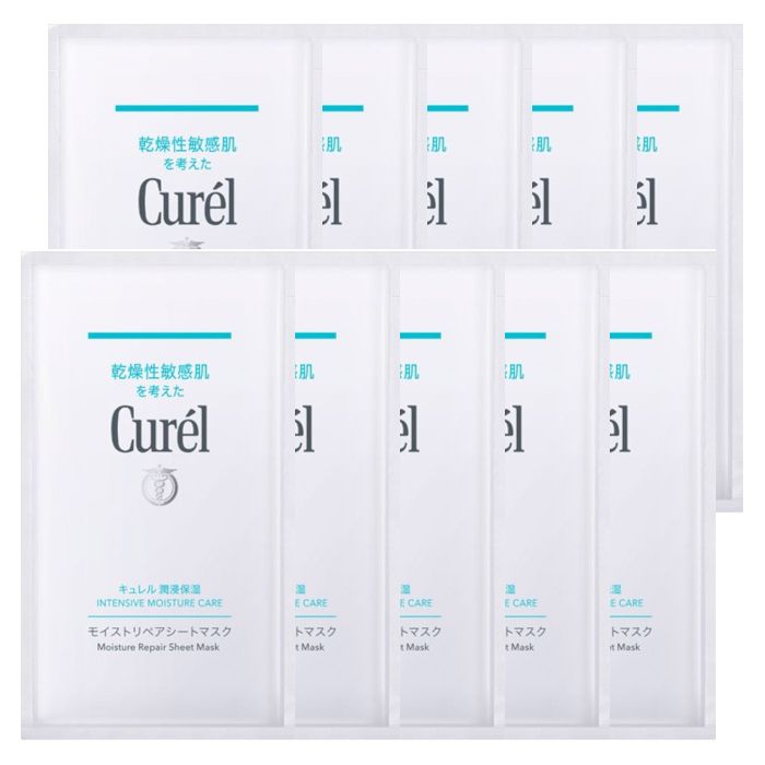Kao Curel Intensive Moisture Care Moisture Repair Sheet Mask (10ea)