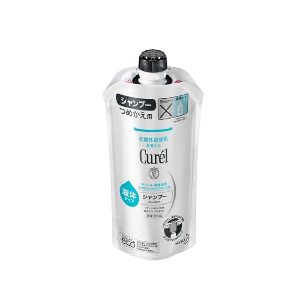 Kao Curel Intensive Moisture Care Shampoo Refill - 340ml