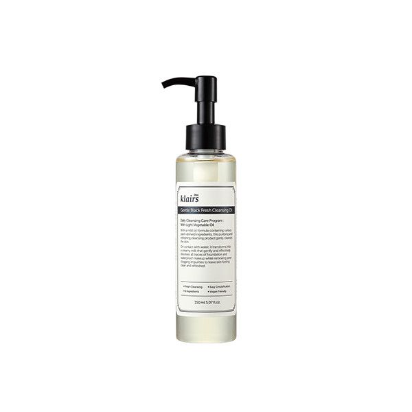 Klairs Gentle Black Fresh Cleansing Oil - 150ml