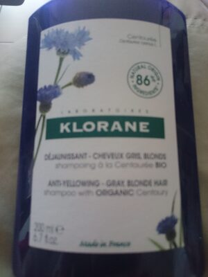 shampoing klorane dejaunissant