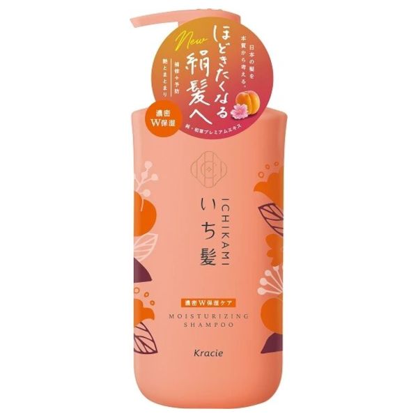 Kracie Ichikami Intensive Moisturizing Dual Care Shampoo - 480ml