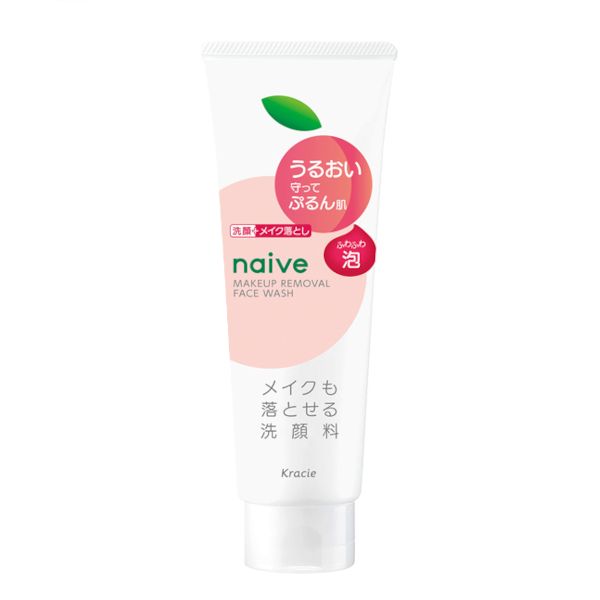 Kracie Naive Makeup Removal Face Wash Moisturizing - 180g