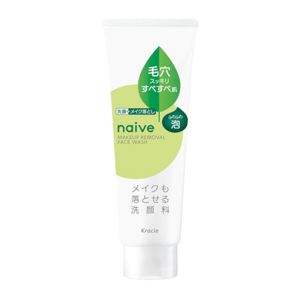 Kracie Naive Makeup Removal Face Wash Pore Clear - 180g