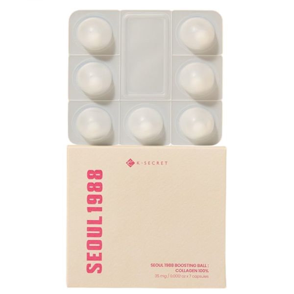 KSECRET SEOUL 1988 Boosting Ball : Collagen 100% - 35mg x 7
