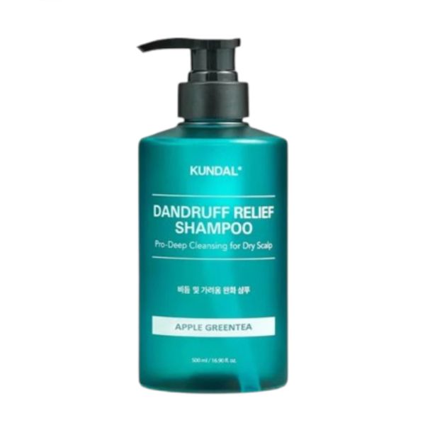 KUNDAL Dandruff Relief Shampoo - Apple Green Tea - 500ml