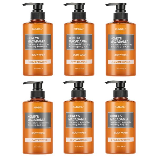 KUNDAL Honey & Macadamia Pure Body Wash - 500ml