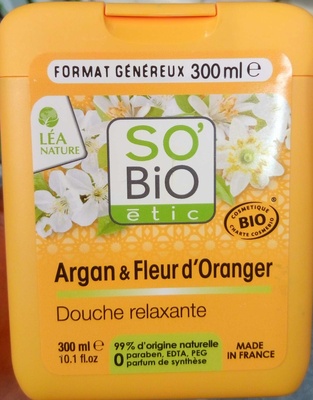 Douche Crème Argan & Fleur d'Oranger