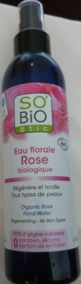 Eau florale Rose biologique