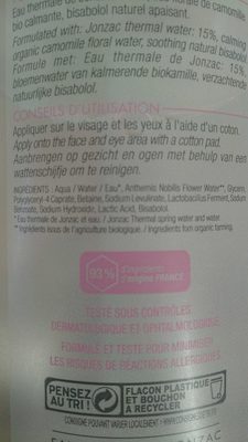 Eau Micellaire Apaisante - 500 ML - Eau Thermale De Jonzac