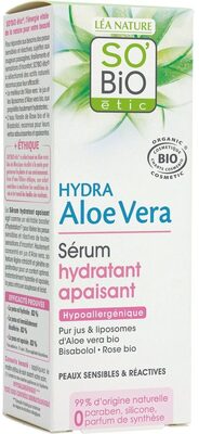 Sérum hydratant apaisant