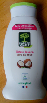 Crème douche rêve de coco