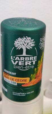 Déodorant Bois de cèdre