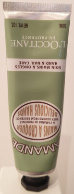 L'occitane En Provence Almond Delicious Hand Cream