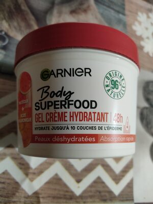 Body Superfood Gel Crème Hydratant Pastèque