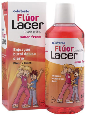 Colutorio flúor sin alcohol