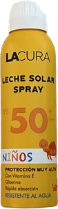 LACURA Leche Solar Spray Niños SPF 50+