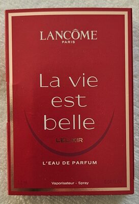 La vie est belle