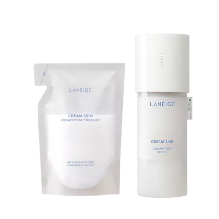 Laneige LANEIGE Cream Skin Cerapeptide Refiner - 170ml (1ea) + Refill - 170ml (1ea) Set