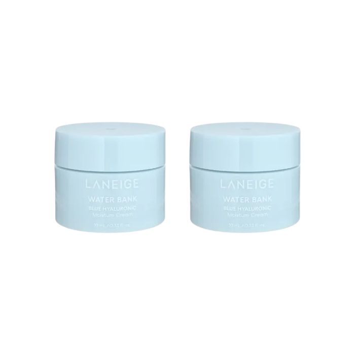 LANEIGE Water Bank Blue Hyaluronic Moisture Cream - 10ml (2ea) Set