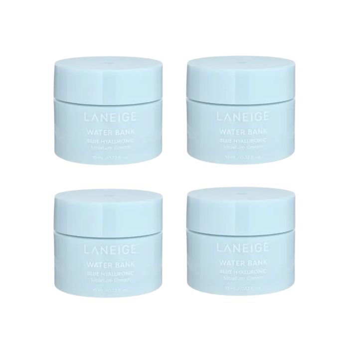 LANEIGE Water Bank Blue Hyaluronic Moisture Cream - 10ml (4ea) Set