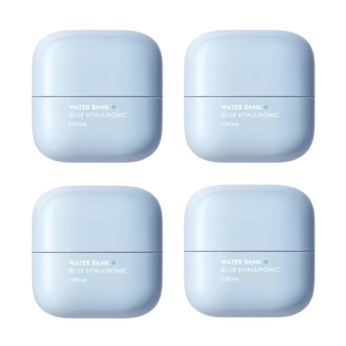 Laneige LANEIGE Water Bank Blue Hyaluronic Moisture Cream - 50ml (4ea) Set