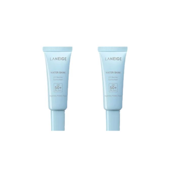 LANEIGE Water Bank UV Barrier Sunscreen SPF50+ PA++++ - 10ml (2ea) Set