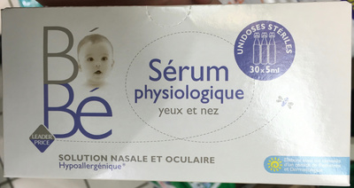 Bébé Sérum physiologique yeux et nez