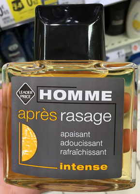 Homme Après Rasage Intense