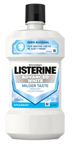 listerine Advanced White Milder Taste Mouthwash