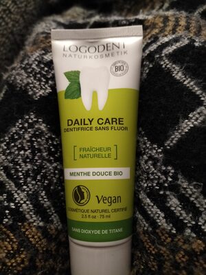 Daily Care - Dentifrice sans fluor