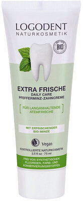 Extra fresh peppermint toothpaste
