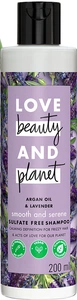 Love Beauty and Planet Love beauty and planet Argan Oil & Lavender Sulfate Free Anti-frizz Shampoo