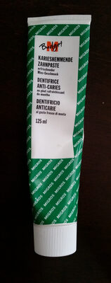 Dentifrice anti caries au goût rafraîchissant de menthe