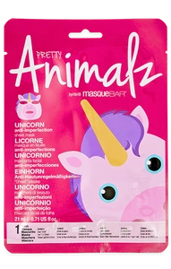 MasqueBAR Pretty Animalz Unicorn Sheet Mask