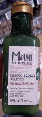 Bamboo fibers shampoo