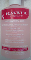 Dissolvant extra doux